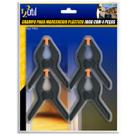 Kit 4 Peças Grampos Nylon Multiuso Marcenaria Estúdios