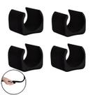 Kit 4 Peças Proteção Para Pés Cadeiras 19mm Preto - 2306 Mor