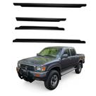 Kit 4 Peças Soleira Hilux 1992 á 2004 Dianteira e Traseira