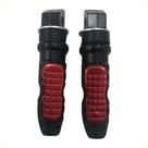 Kit 4 Pedaleiras Esportiva Street Aluminio Honda Yamaha Universal