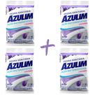 Kit 4 Pedras Sanitárias 25g Lavanda Floral Jasmim Eucalipto Azulim Limpeza Profunda