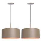 Kit 4 Pendente Lustre Luminária Madri Fendi