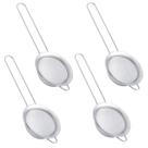 Kit 4 Peneiras Coador Em Aço Inox Pequena 8,5cm 1310 Paramount