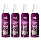 Kit 4 Perfume Pitanga Preta Pet Clean - 60mL