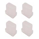 Kit 4 Pés de Silicone Base Saeco Para Máquina de Café Lirika