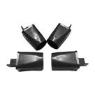 Kit 4 Pés Para Móveis Roupeiro Rack 6,5cm x 4cm