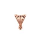 Kit 4 Pezinho Metal Concha Grande Decoração Sereia Caixas Mdf Bandeja
