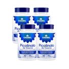 Kit 4 Picolinato De Cromo Chamel 60 Cápsulas 210mcg Original