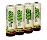 Kit 4 Pilhas Recarregáveis AA Maxday 4700mAh Para Teclados Musicais E Acessórios De Áudio Top