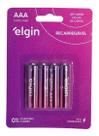 Kit 4 Pilhas Recarregáveis AAA 1.000Mah Elgin Ref BPO1