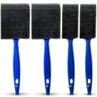 Kit 4 Pincéis Espuma Macio Detalhamento Grade Ar Vonixx