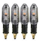 Kit 4 Pisca Seta Sequencial Para Motos Universal / Fan 125 150 / CB300 / Xre 300 / Bros 150 160 Kit 4 Pisca Seta Sequencial Para Motos Universal / Fan 125 150 / CB300 / Xre 300 / Bros 150 160