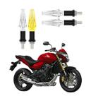 Kit 4 Pisca Setas Esportivas de Led Modelo Cristal Moto Honda CB 650F 2013 2014 2015 2016 2017 2018 2019 2020 2021