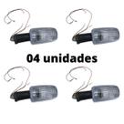 Kit 4 Piscas Universal Honda Cg Titan 2000 Cristal - AWA