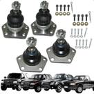 Kit 4 Pivo Suspensão Superior Inferior S10 Blazer 95 A 2011