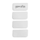 Kit 4 Placas Identificadora para Caixas OU Cube
