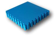 Kit 4 Placas Tatames Tapetes Eva 50x50x1cm 10mm Azul Royal