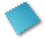 Kit 4 Placas Tatames Tapetes Eva 50x50x2cm 20mm Azul Bebê Alasca