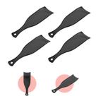 Kit 4 Plaquete para Tintura Mechas Cabelo Cabelereiro Luzes Profissional Dompel Preta