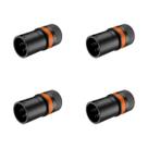 Kit 4 Plug XLR macho Roxtone Rotativo Low Profile Rack LX3M Kit 4 Plug XLR macho Roxtone Rotativo Low Profile Rack LX3M