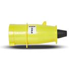 Kit 4 Plugue 2P+T 32a 110/130v Amarelo N3274 - Steck Kit 4 Plugue 2P+T 32a 110/130v Amarelo N3274 - Steck
