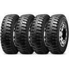 Kit 4 Pneu Pirelli Anteo Aro 20 10.00-20 146/143J TT AT59 Borrachudo Rodoviário