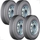 Kit 4 Pneu Steelmark Goodyear Aro 22,5 AGD Borrachudo Tração 295/80R22.5