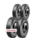Kit 4 Pneus 215/75R17.5 Liso 16 Lonas 135/133J DSL126 Roadwing
