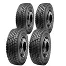 Kit 4 Pneus 235/75R17.5 Borrachudo 18 Lonas 143/141J Xforza Xbri