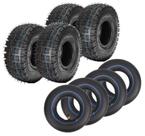 Kit 4 Pneus 4 Câmaras Para Mini Quadriciclo 49cc 2 Tempos Kit 4 Pneus 4 Câmaras Para Mini Quadriciclo 49cc 2 Tempos