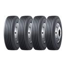 Kit 4 Pneus Dunlop Aro 17 235/75R17,5 SP320 Caminhão Liso 132/130M