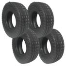 Kit 4 Pneus Para Carrinho Manual 6x2 Capacidade 40KG Borrachas Londrina