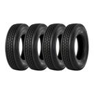 Kit 4 Pneus Speedmax Aro 22,5 295/80R22,5 SD755 18 Lonas 152/148M Liso