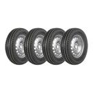 Kit 4 Pneus Sunset 185R14C Over Cargo B3 8 Lonas 102/100R