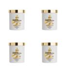 Kit 4 Pó Descolorante DYUSAR Platine Precision White 500g