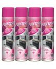 Kit 4 Poderoso Limpador Forno Microondas Espetos 300ml