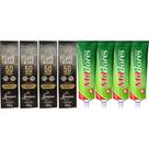Kit 4 Pomada 50 Ervas 150g + 4 Creme Para Massagem Mil Dores