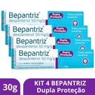 Kit 4 Pomada Bepantriz Dupla Proteção Dermo 30g - Cimed