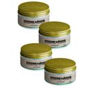 Kit 4 Pomada Matte Cabelo E Barba Masculino Macholandia 86g