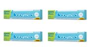 Kit 4 Pomada Para Assaduras Babymed Menino Azul 45g - Cimed