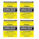 Kit 4 Pomadas Cicatrizantes Saralogo Para Cães e Gatos 30g