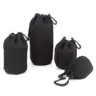 Kit 4 Porta Lente Case Neoprene Prende No Cinto Kit 4 Porta Lente Case Neoprene Prende No Cinto