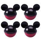 Kit 4 Porta Objetos Lembrancinha Aniversário Mickey 220ml - Plasútil
