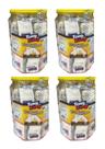 Kit 4 potes c/ 20un Doce Torrone c/ Amendoim Festa Junina