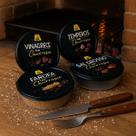 Kit 4 Potes Com Tampa Hermética BPA Free Para Seu Churrasco