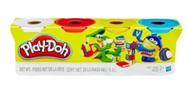 Kit 4 Potes De Massinha Play-Doh Lr/Rs/Li/Rx Play Doh E4869