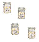 Kit 4 Potes de Vidro Hermético Original FIDO Terrina 1000 ml Ø 10,6 mm Multiuso
