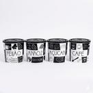 Kit 4 Potes Hermético 2l Arroz Feijao Acucar Cafe Mantimento