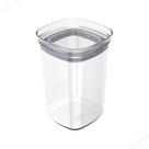 Kit 4 Potes Herméticos 1L Vedação Total com Travas, BPA Free, Ideal para Alimentos e Mantimentos