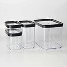Kit 4 Potes Herméticos 4000ml,1500ml,1000ml e 450ml